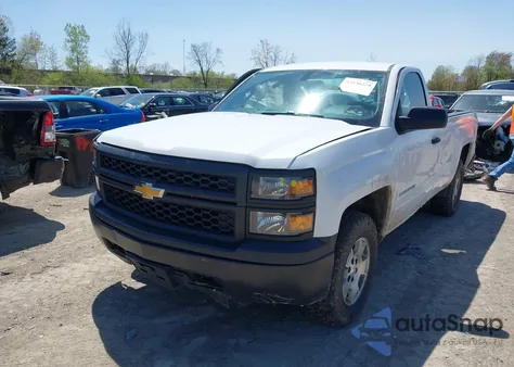 2014 Chevrolet Silverado 1500 Work Truck 1Wt from USA, damaged, VIN 1GCNKPEH6EZ345592